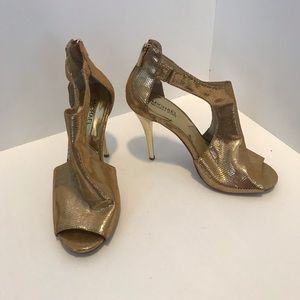 Michael Kors high heel peep toe